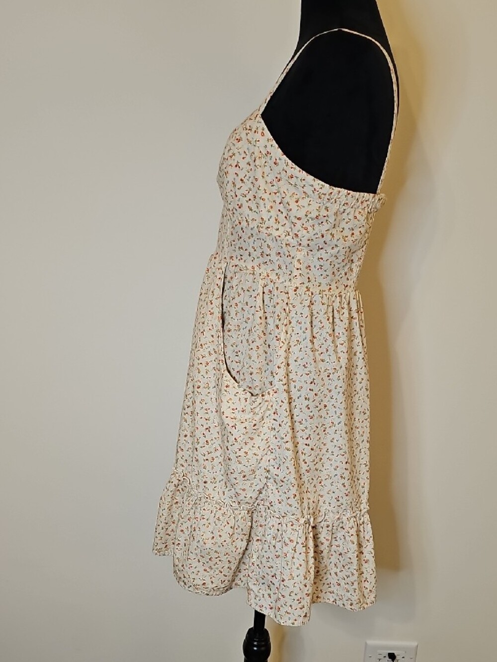 Mossimo Supply Co. Light Pink Mini Dress with Floral Print - Picture 3 of 9